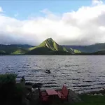 בקתה Lofoten Midnightsun Sandsletta