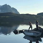 Lofoten Midnightsun בקתה Sandsletta