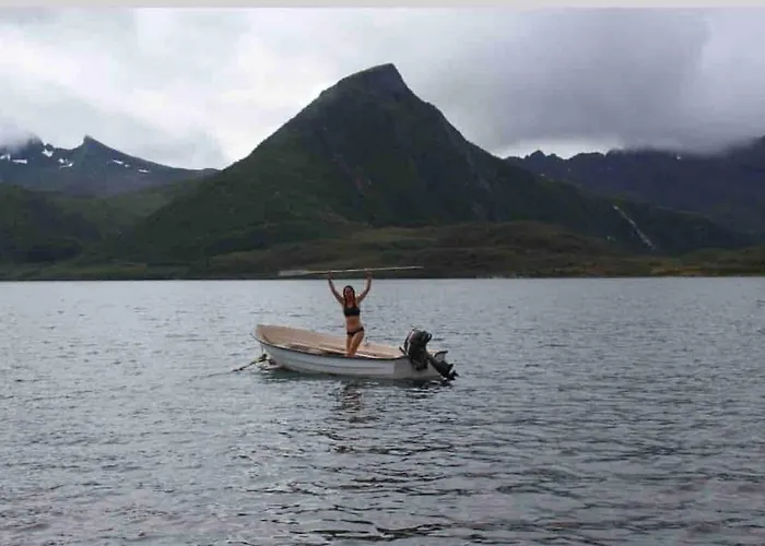 Domek alpejski Lofoten Midnightsun Sandsletta